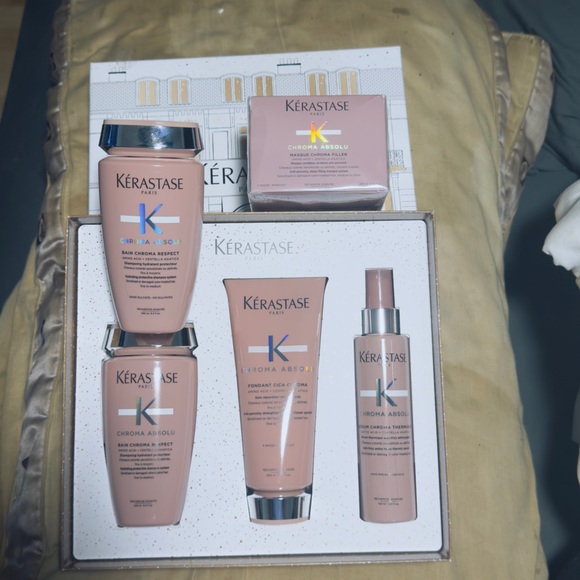 Kerastase Other - Kerastase Chroma Absolu Holiday set + mask+thermique+2nd Shampoo retail=$310